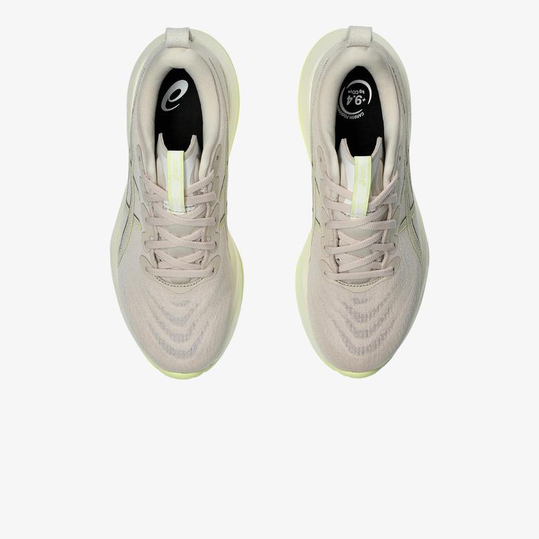 Asics Gel Cumulus 27 Kadın Bej Koşu Ayakkabısı