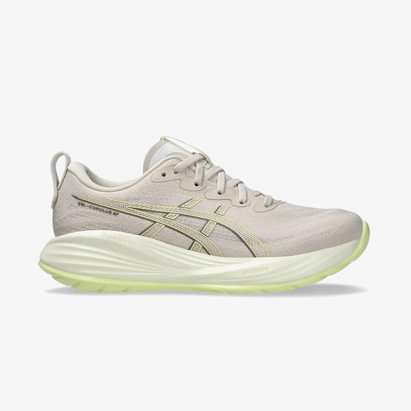 Asics Gel Cumulus 27 Kadın Bej Koşu Ayakkabısı