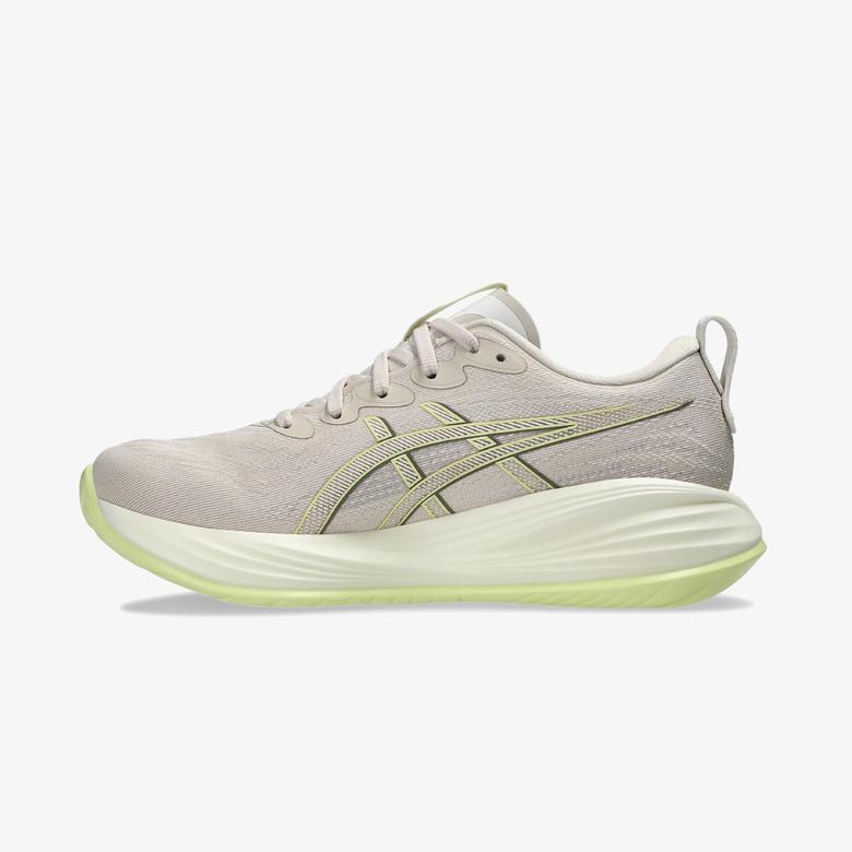 Asics Gel Cumulus 27 Kadın Bej Koşu Ayakkabısı