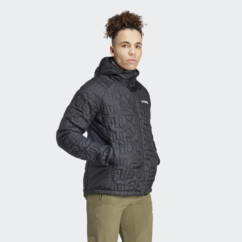 adidas Terrex Xperior PrimaLoft Loose Fill Insulated Erkek Siyah Günlük Mont
