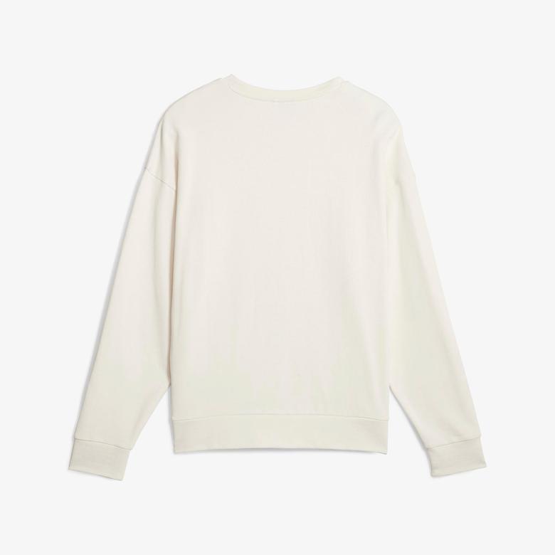 Puma Better Essentıals Crew Kadın Bej Sweatshirt