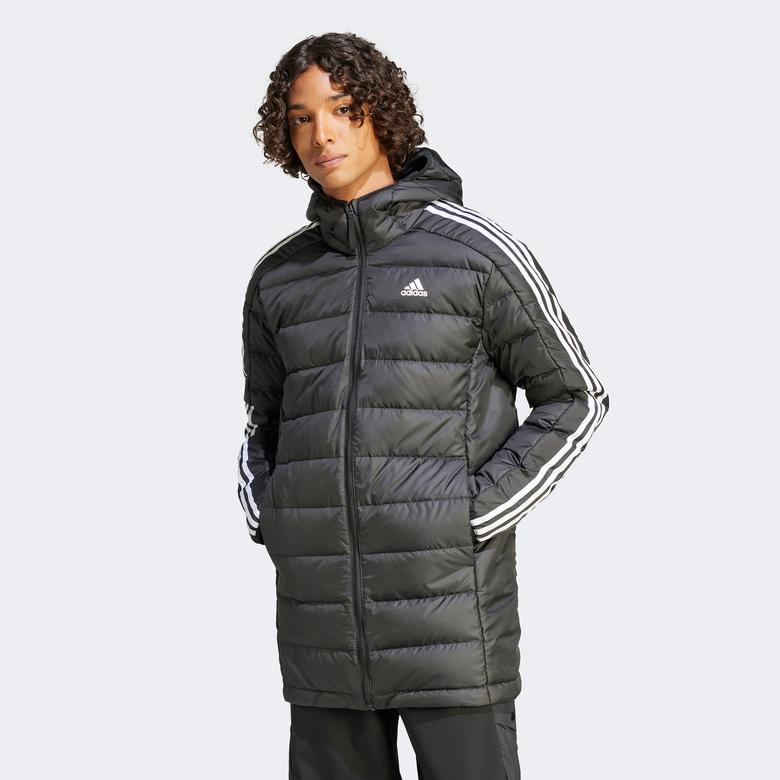 adidas Essentials 3S Light Down Erkek Siyah Outdoor Mont