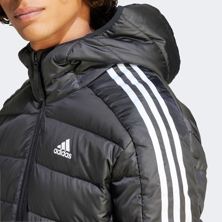 adidas Essentials 3S Light Down Erkek Siyah Outdoor Mont
