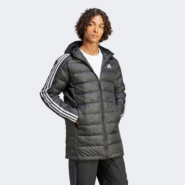 adidas Essentials 3S Light Down Erkek Siyah Outdoor Mont