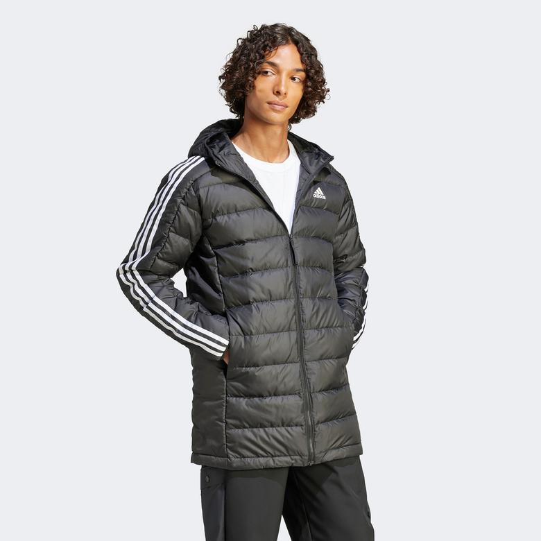 adidas Essentials 3S Light Down Erkek Siyah Outdoor Mont