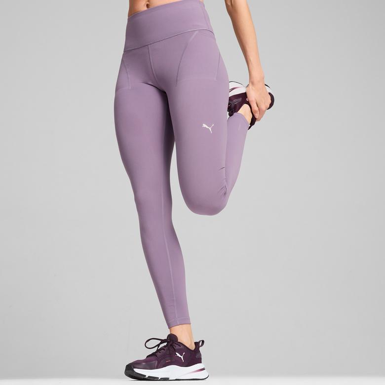 Puma Cloudspun Kadın Mor Antrenman Tayt