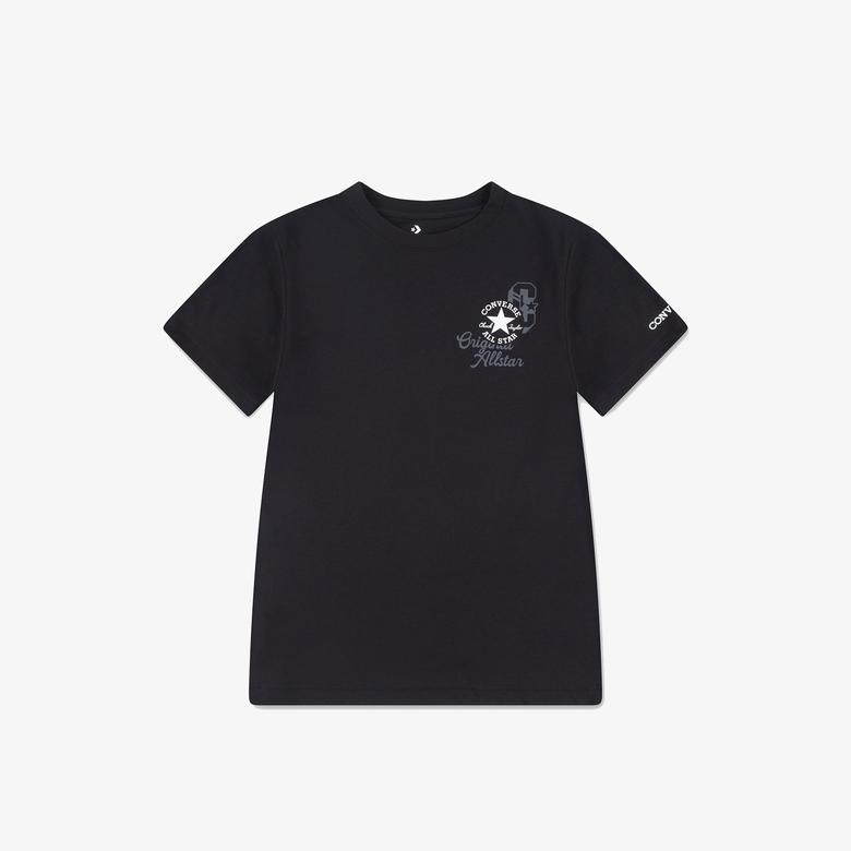Converse Çocuk Siyah T shirt