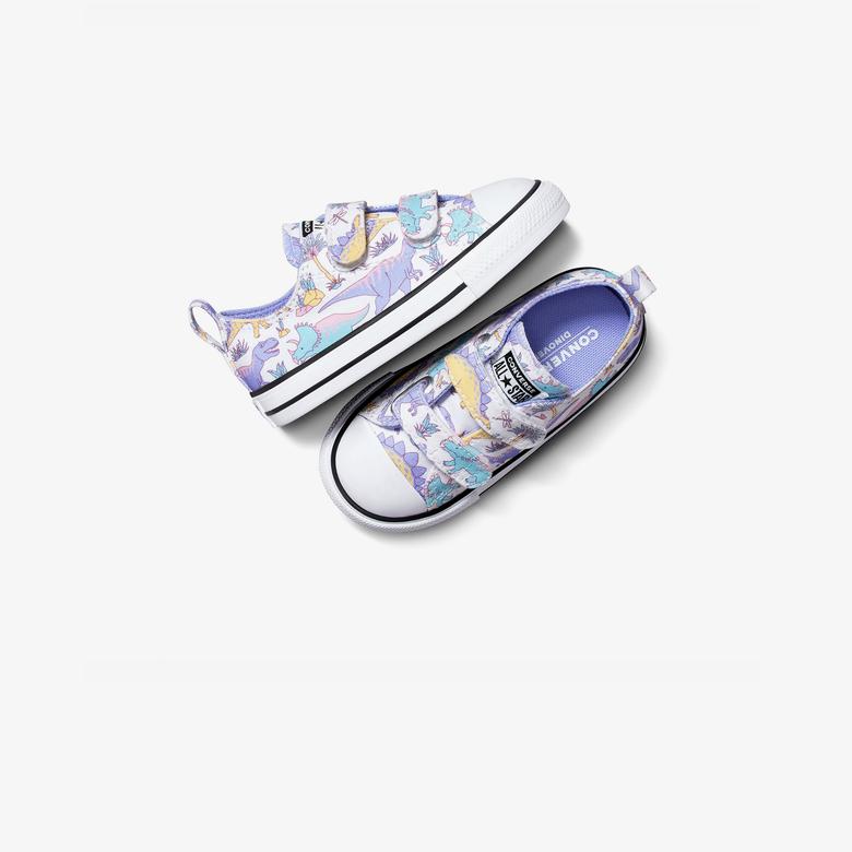 Converse Chuck Taylor All Star Dino Party Easy On Çocuk Beyaz Sneaker