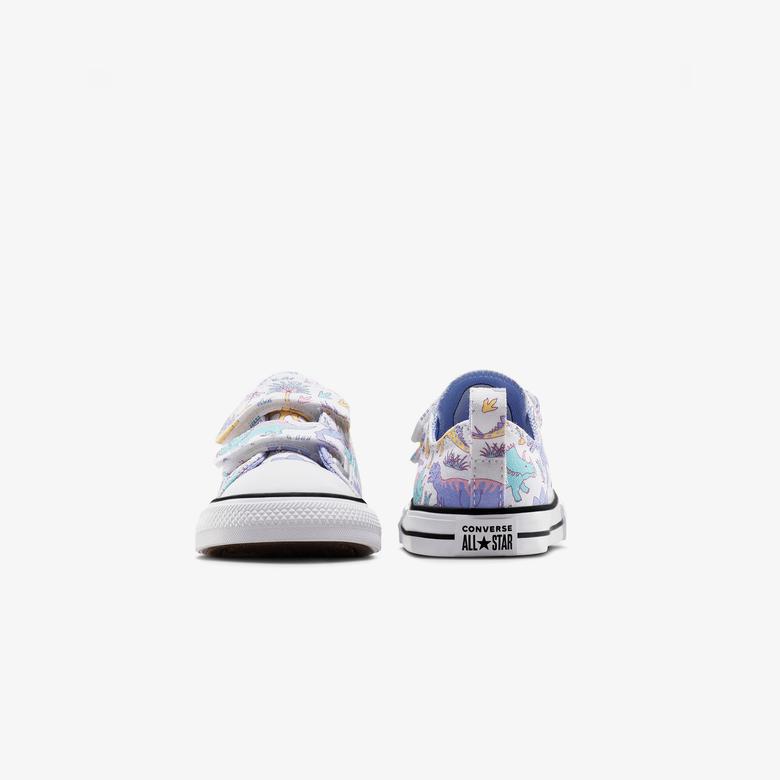 Converse Chuck Taylor All Star Dino Party Easy On Çocuk Beyaz Sneaker