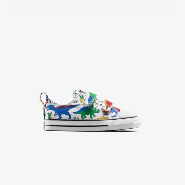 Converse Chuck Taylor All Star Dino Party Easy On Çocuk Beyaz Sneaker