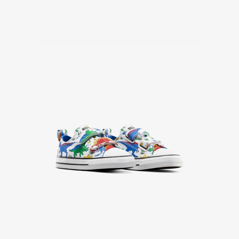 Converse Chuck Taylor All Star Dino Party Easy On Çocuk Beyaz Sneaker