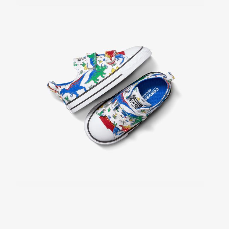 Converse Chuck Taylor All Star Dino Party Easy On Çocuk Beyaz Sneaker