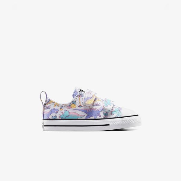 Converse Chuck Taylor All Star Dino Party Easy On Çocuk Beyaz Sneaker