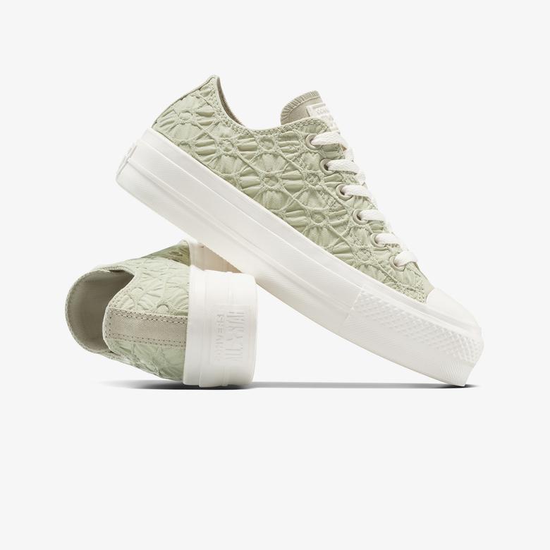 Converse Chuck Taylor All Star Lift Kadın Haki Sneaker